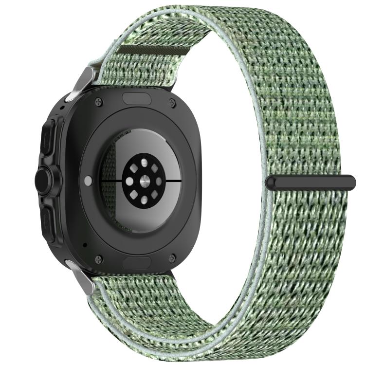For Samsung Galaxy Watch Ultra 47mm / Ultra 2025 Kalebol Hook and Loop Fastener Nylon Braided Watch Band