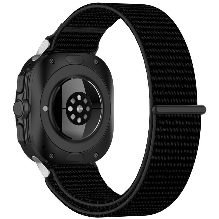 For Samsung Galaxy Watch Ultra 47mm / Ultra 2025 Kalebol Hook and Loop Fastener Nylon Braided Watch Band
