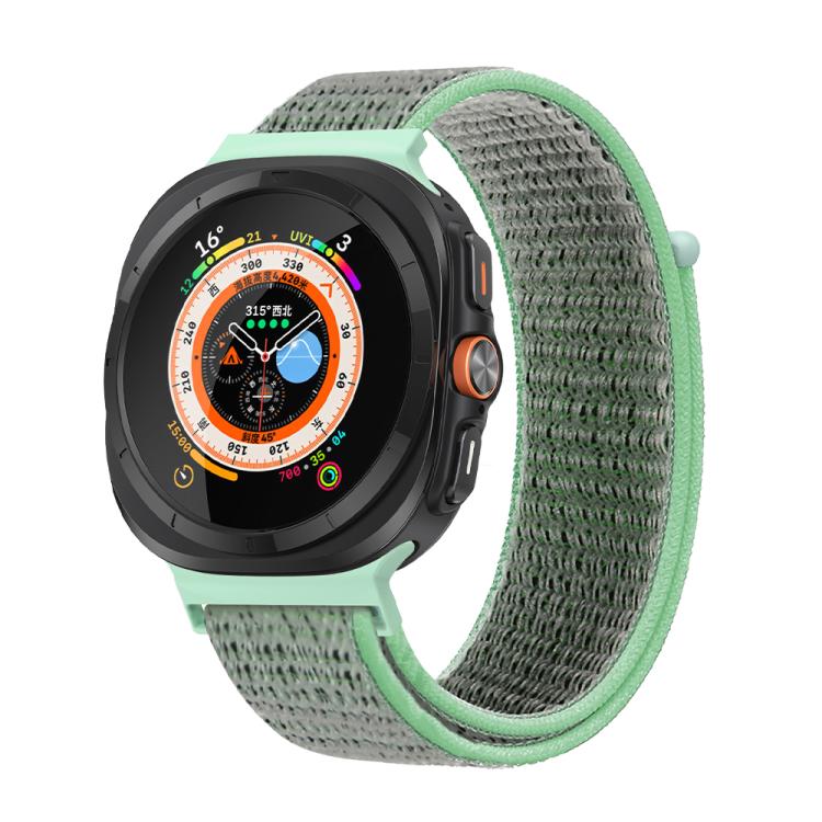 For Samsung Galaxy Watch Ultra 47mm / Ultra 2025 Kalebol Quick Release Nylon Braided Watch Band