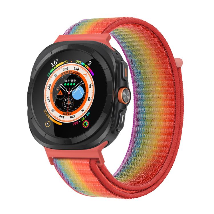 For Samsung Galaxy Watch Ultra 47mm / Ultra 2025 Kalebol Quick Release Nylon Braided Watch Band