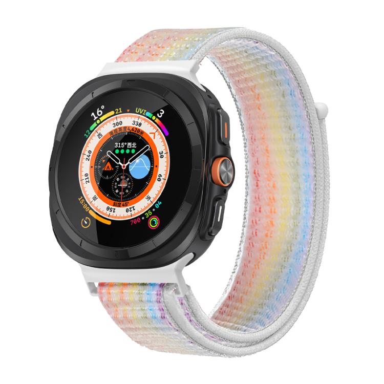 For Samsung Galaxy Watch Ultra 47mm / Ultra 2025 Kalebol Quick Release Nylon Braided Watch Band