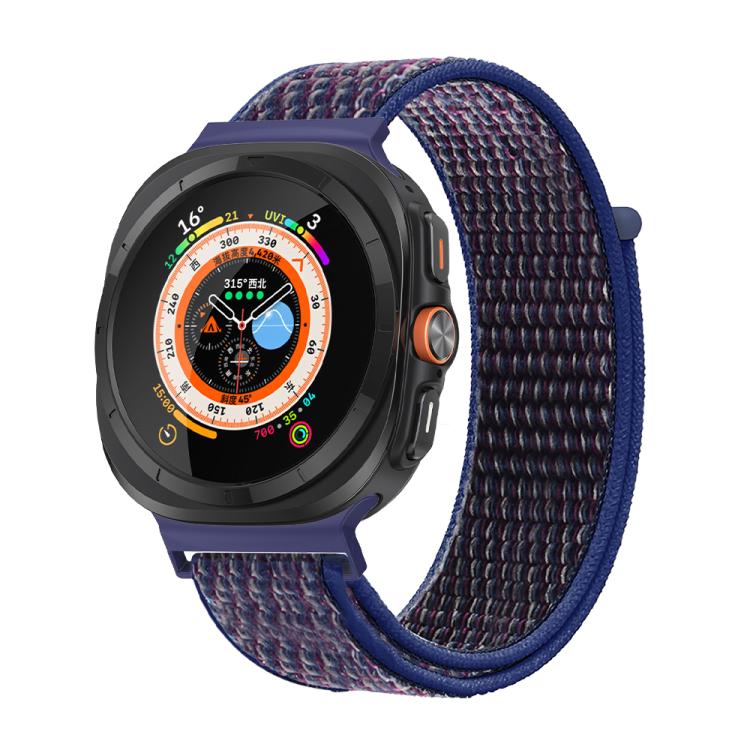 For Samsung Galaxy Watch Ultra 47mm / Ultra 2025 Kalebol Quick Release Nylon Braided Watch Band
