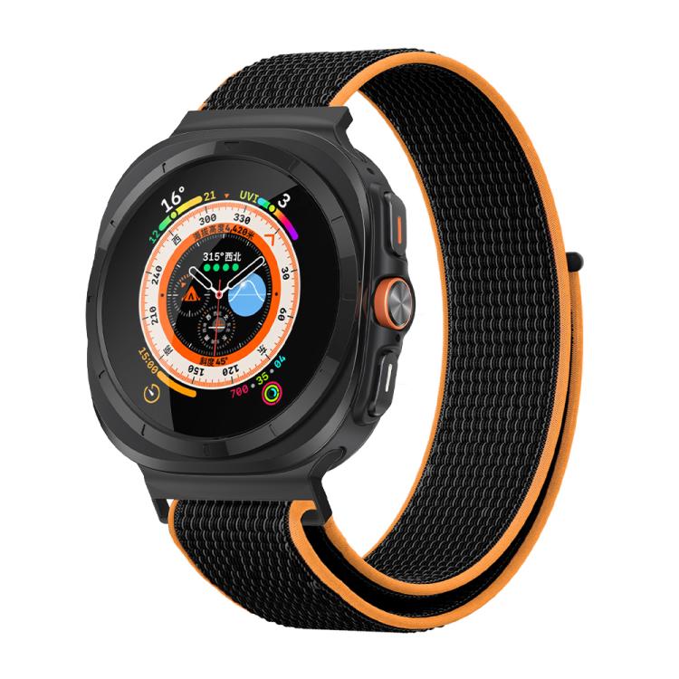 For Samsung Galaxy Watch Ultra 47mm / Ultra 2025 Kalebol Quick Release Nylon Braided Watch Band