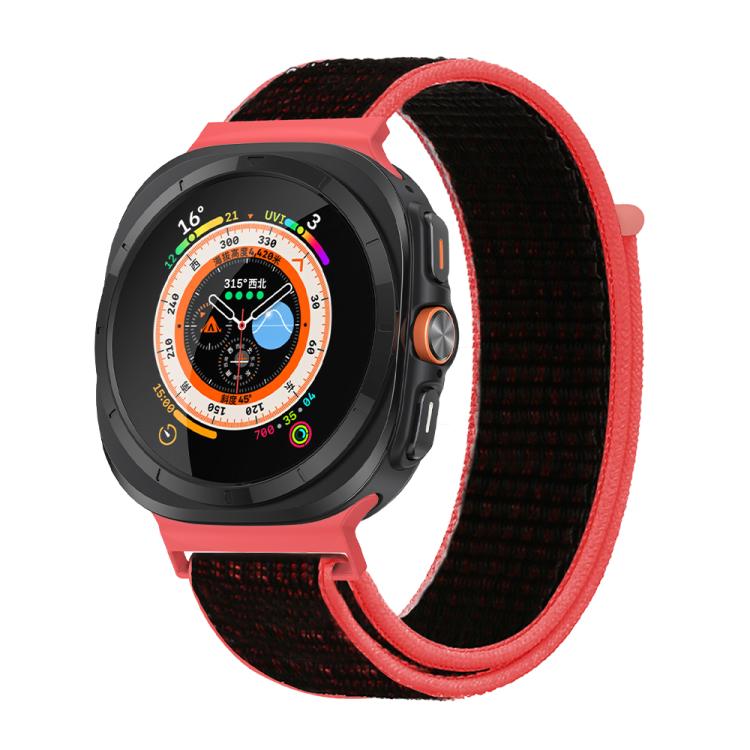 For Samsung Galaxy Watch Ultra 47mm / Ultra 2025 Kalebol Quick Release Nylon Braided Watch Band
