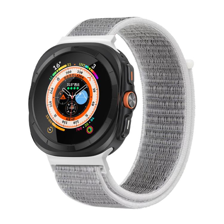 For Samsung Galaxy Watch Ultra 47mm / Ultra 2025 Kalebol Quick Release Nylon Braided Watch Band