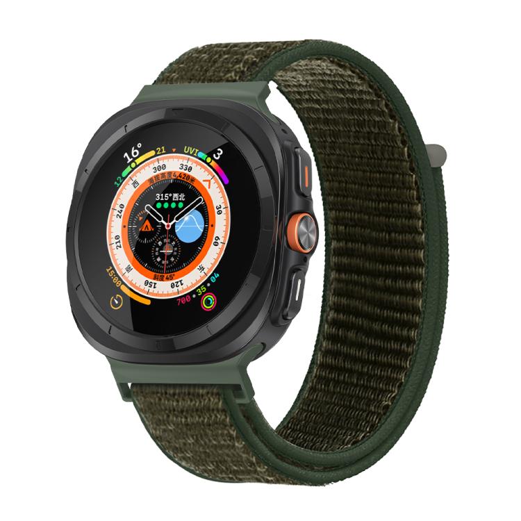 For Samsung Galaxy Watch Ultra 47mm / Ultra 2025 Kalebol Quick Release Nylon Braided Watch Band