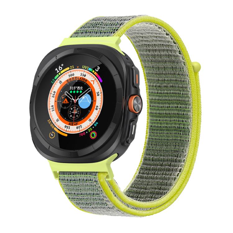 For Samsung Galaxy Watch Ultra 47mm / Ultra 2025 Kalebol Quick Release Nylon Braided Watch Band