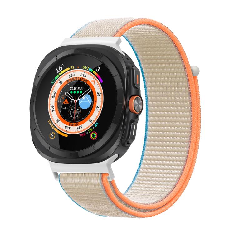For Samsung Galaxy Watch Ultra 47mm / Ultra 2025 Kalebol Quick Release Nylon Braided Watch Band