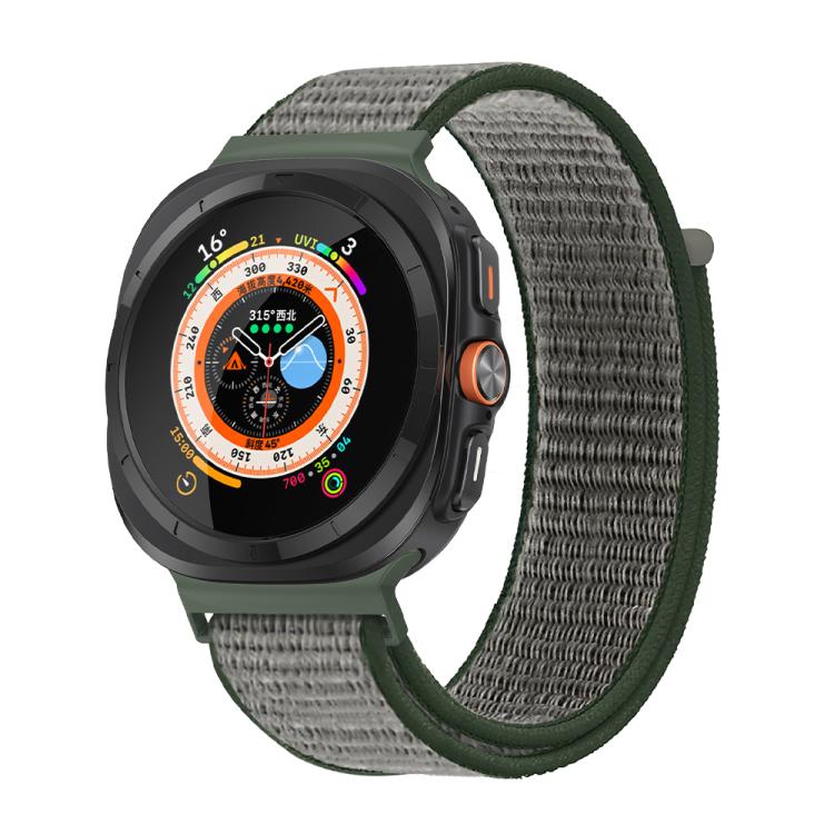 For Samsung Galaxy Watch Ultra 47mm / Ultra 2025 Kalebol Quick Release Nylon Braided Watch Band