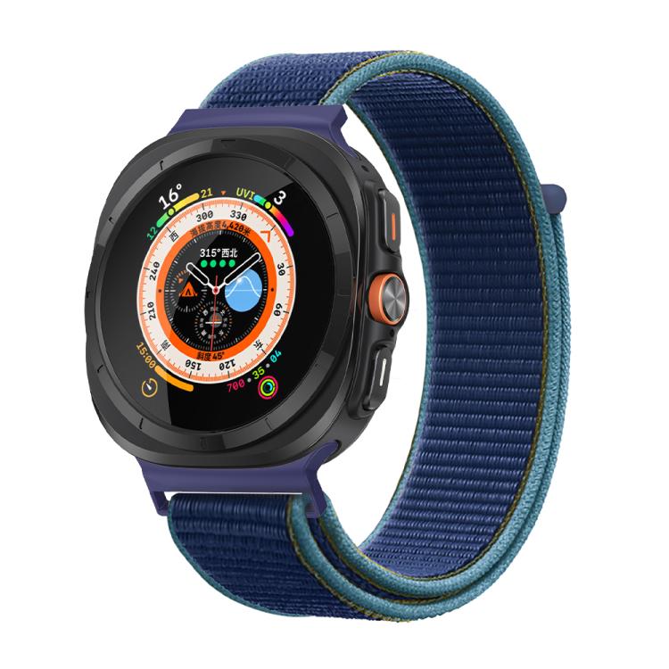 For Samsung Galaxy Watch Ultra 47mm / Ultra 2025 Kalebol Quick Release Nylon Braided Watch Band