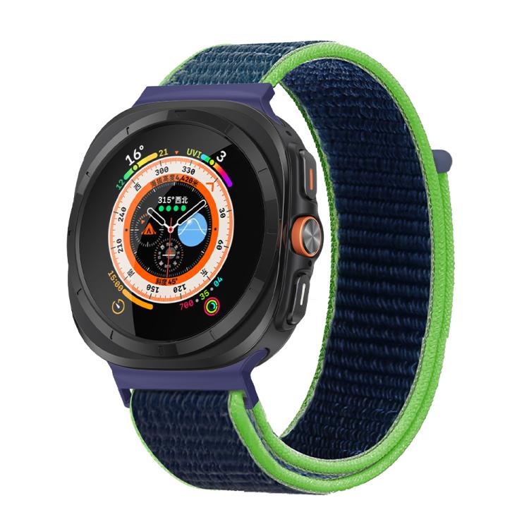For Samsung Galaxy Watch Ultra 47mm / Ultra 2025 Kalebol Quick Release Nylon Braided Watch Band