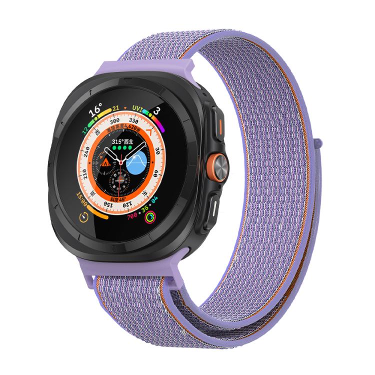 For Samsung Galaxy Watch Ultra 47mm / Ultra 2025 Kalebol Quick Release Nylon Braided Watch Band