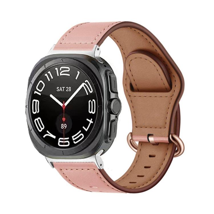 For Samsung Galaxy Watch Ultra 47mm / Ultra 2025 Kalebol Genuine Leather Watch Band