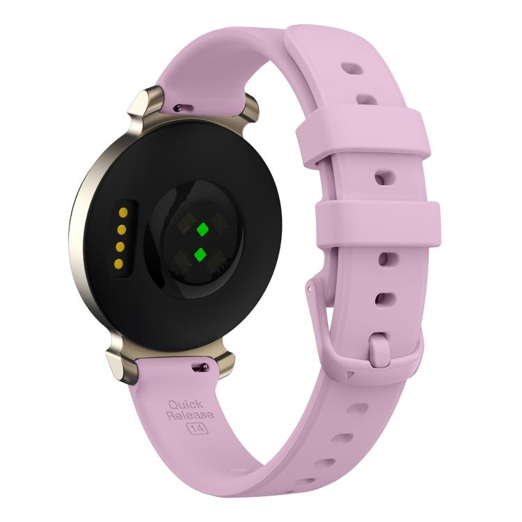 For Garmin Lily 2 14mm Kalebol Pin Buckle Silicone Strap