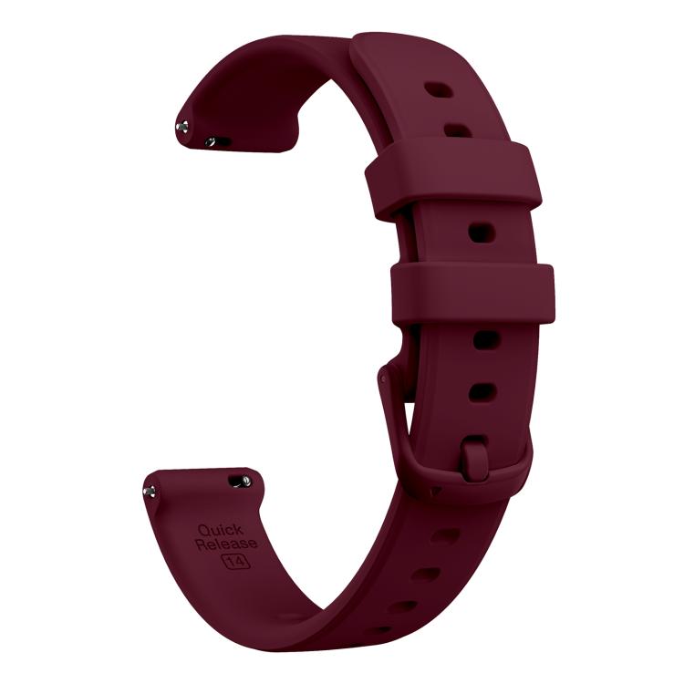 For Garmin Lily 2 14mm Kalebol Pin Buckle Silicone Strap