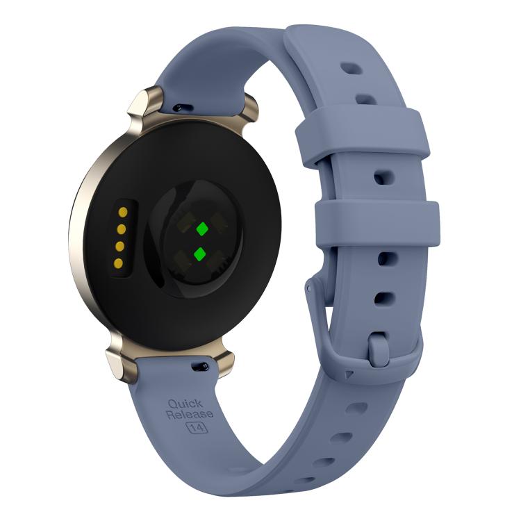 For Garmin Lily 2 14mm Kalebol Pin Buckle Silicone Strap