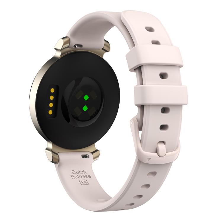 For Garmin Lily 2 14mm Kalebol Pin Buckle Silicone Strap