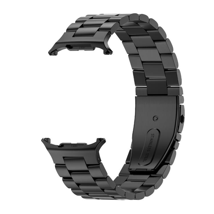 For Samsung Galaxy Watch Ultra 47mm / Ultra 2025 Kalebol Three-bead Steel Watch Band