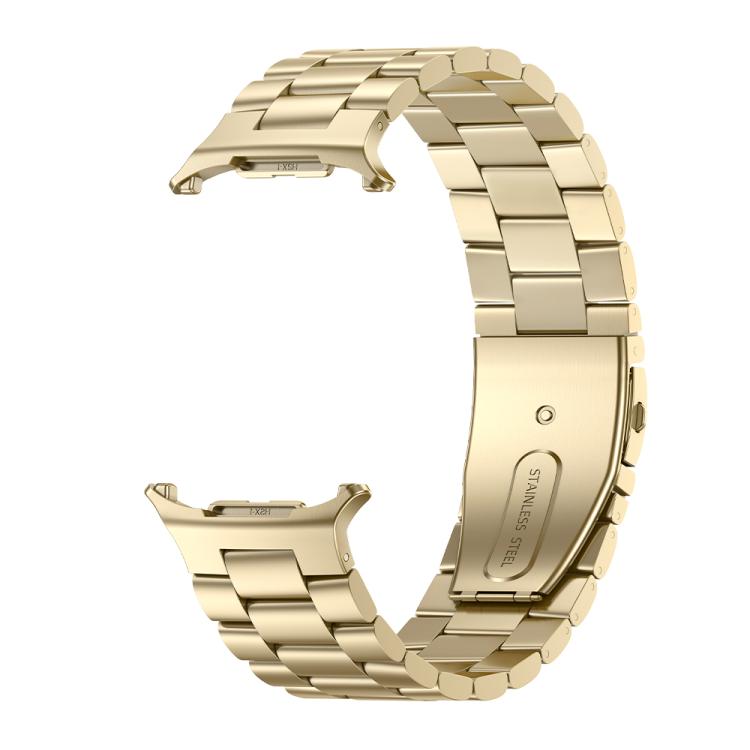For Samsung Galaxy Watch Ultra 47mm / Ultra 2025 Kalebol Three-bead Steel Watch Band