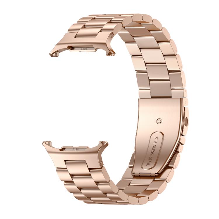 For Samsung Galaxy Watch Ultra 47mm / Ultra 2025 Kalebol Three-bead Steel Watch Band