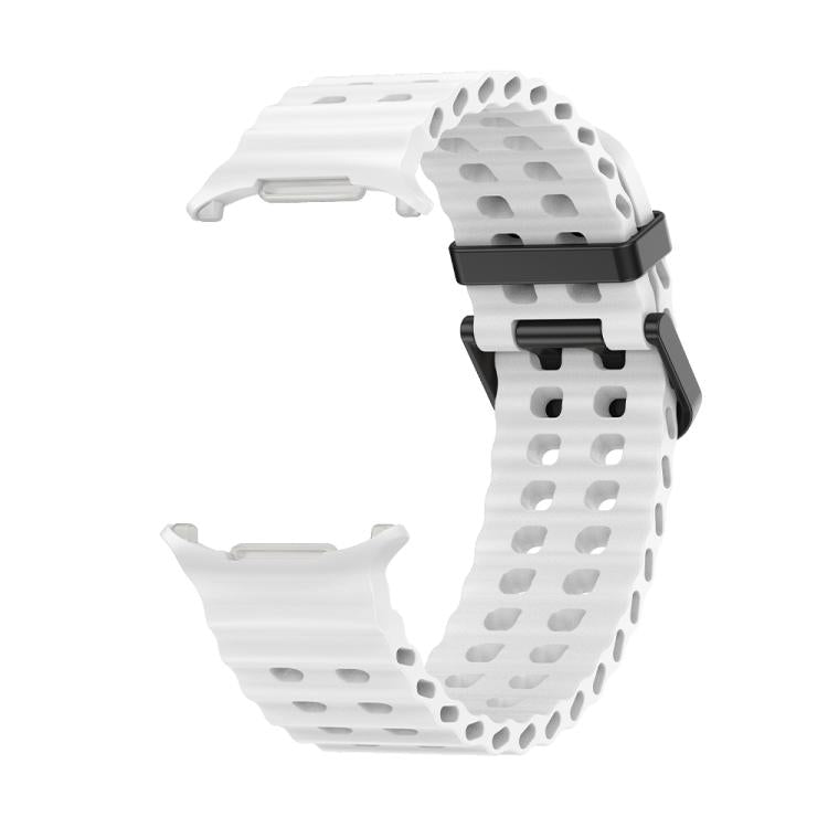 For Samsung Galaxy Watch Ultra 47mm / Ultra 2025 Kalebol Porous Breathable Silicone Watch Band