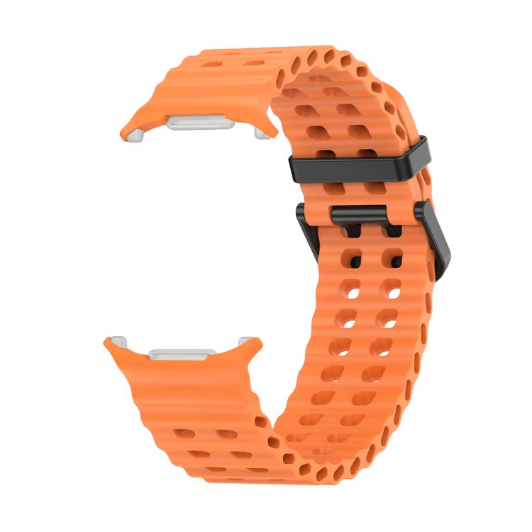For Samsung Galaxy Watch Ultra 47mm / Ultra 2025 Kalebol Porous Breathable Silicone Watch Band