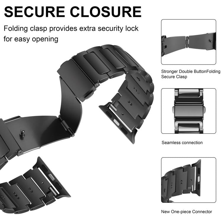 For Apple Watch 46mm / 49mm / 45mm / 44mm Kalebol Tooling Metal Zinc Alloy Watch Band