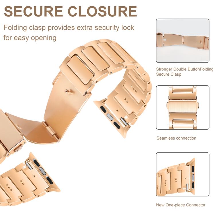 For Apple Watch 46mm / 49mm / 45mm / 44mm Kalebol Tooling Metal Zinc Alloy Watch Band