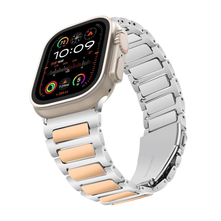 For Apple Watch 46mm / 49mm / 45mm / 44mm Kalebol Tooling Metal Zinc Alloy Watch Band