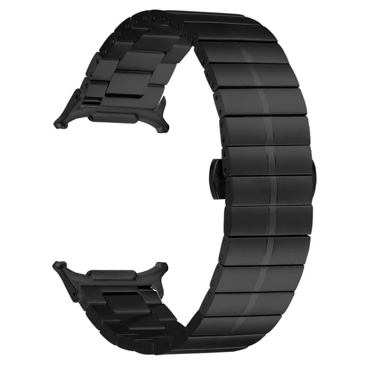 For Samsung Galaxy Watch Ultra 47mm / Ultra 2025 Kalebol One-bead Stainless Steel Watch Band