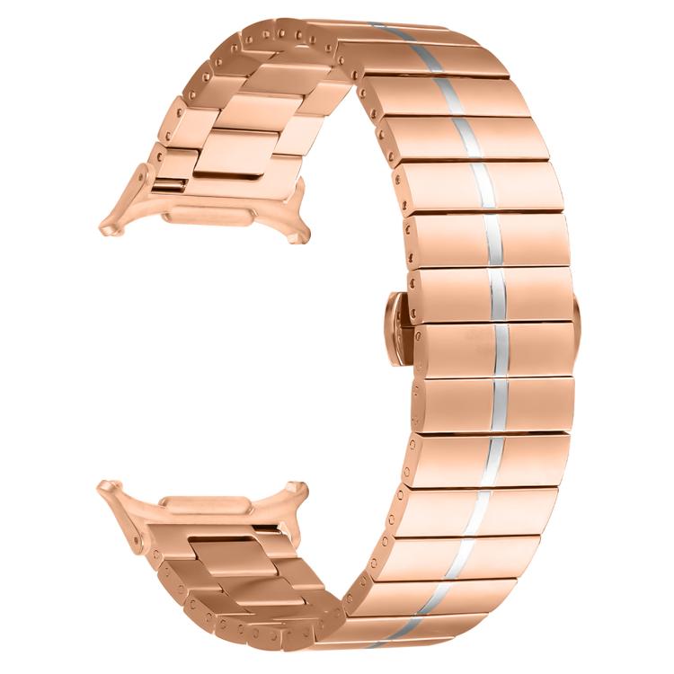For Samsung Galaxy Watch Ultra 47mm / Ultra 2025 Kalebol One-bead Stainless Steel Watch Band