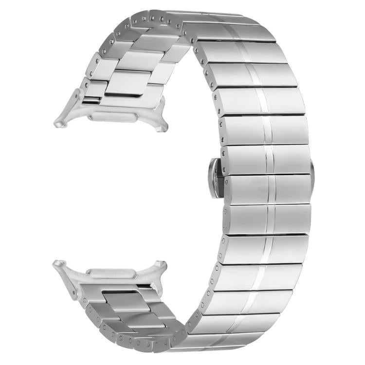 For Samsung Galaxy Watch Ultra 47mm / Ultra 2025 Kalebol One-bead Stainless Steel Watch Band