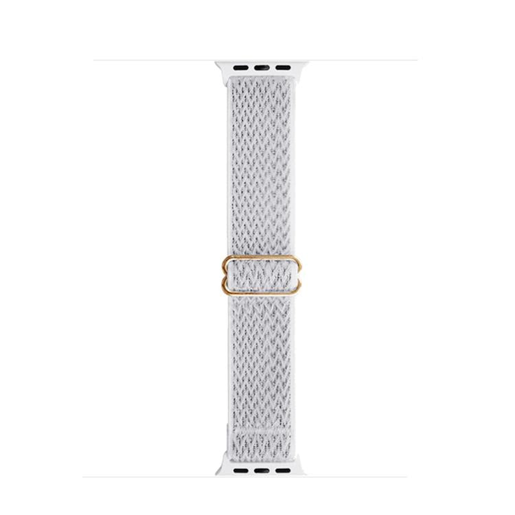 For Apple Watch 46mm / 49mm / 45mm / 44mm Kalebol Eight Buckle Wavy Braided Nylon Watch Band