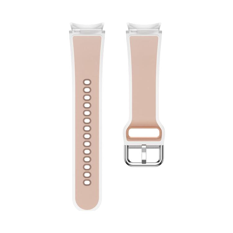 For Samsung Galaxy Watch 7  / 6 / 5 / 4 Kalebol Glacier Transparent Silicone Watch Band