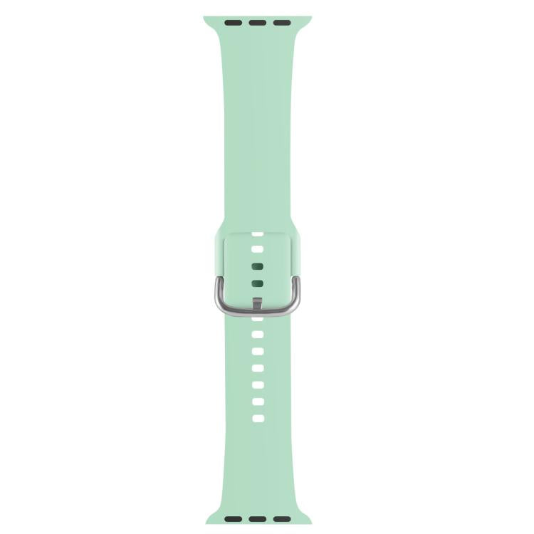 For Apple Watch 46mm / 49mm / 45mm / 44mm Kalebol Metal Pin Buckle Silicone Watch Band