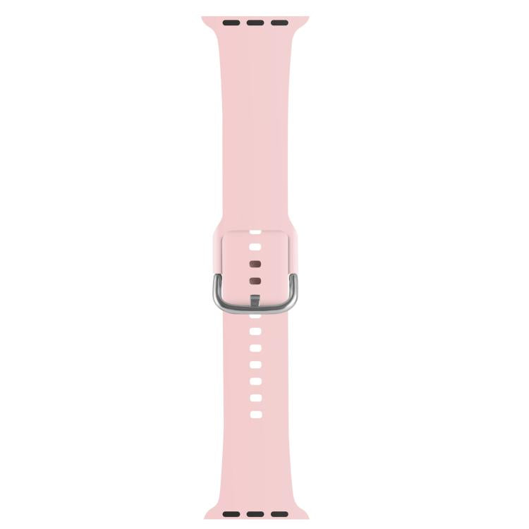 For Apple Watch 46mm / 49mm / 45mm / 44mm Kalebol Metal Pin Buckle Silicone Watch Band