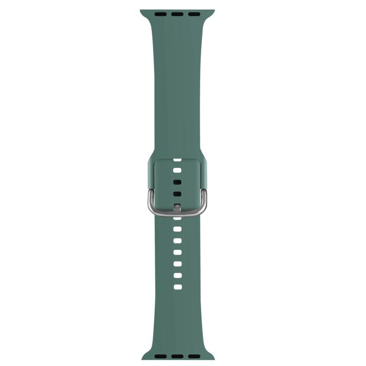 For Apple Watch 46mm / 49mm / 45mm / 44mm Kalebol Metal Pin Buckle Silicone Watch Band