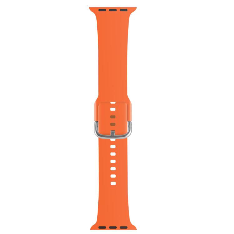 For Apple Watch 42mm / 41mm / 40mm / 38mm Kalebol Metal Pin Buckle Silicone Watch Band