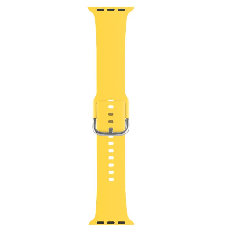 For Apple Watch 42mm / 41mm / 40mm / 38mm Kalebol Metal Pin Buckle Silicone Watch Band