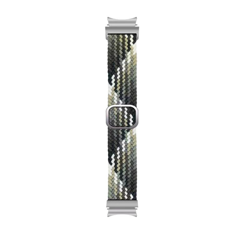 For Samsung Galaxy Watch 7 / 6 / 5 / 4  Kalebol Eight Buckle Nylon Braided Watch Band