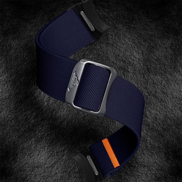 For Samsung Galaxy Watch 5 Pro / 6 / 7 Kalebol Button Elastic Nylon Watch Band