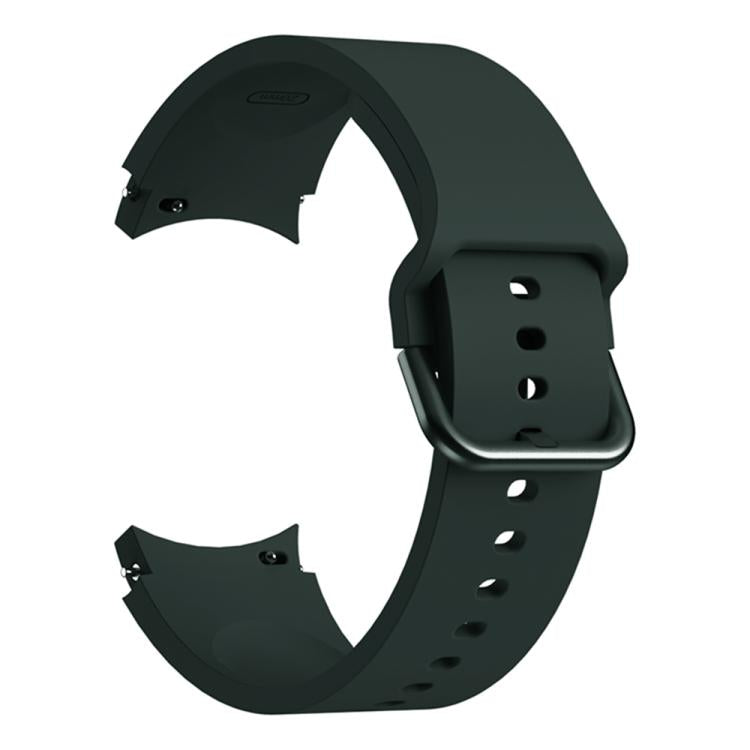 For Samsung Galaxy Watch 7 / 6 / 5 / 4 Kalebol Metal Pin Buckle Silicone Watch Band