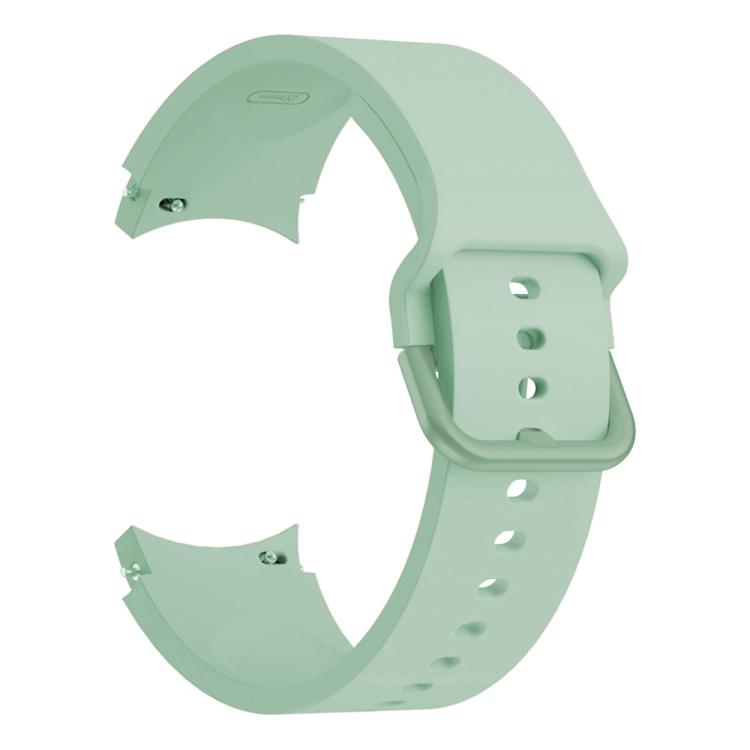 For Samsung Galaxy Watch 7 / 6 / 5 / 4 Kalebol Metal Pin Buckle Silicone Watch Band