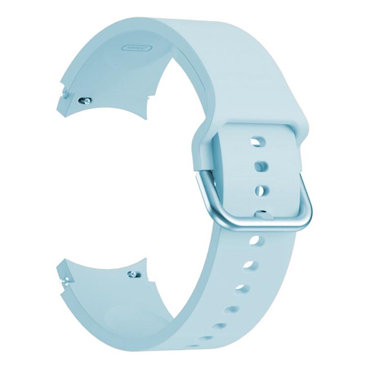 For Samsung Galaxy Watch 7 / 6 / 5 / 4 Kalebol Metal Pin Buckle Silicone Watch Band