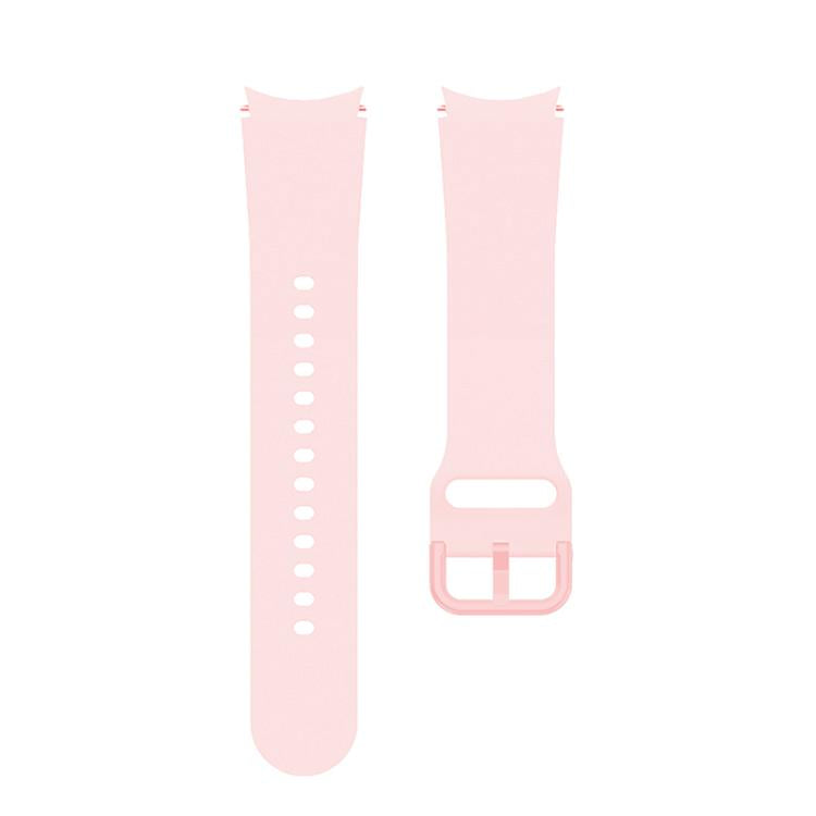 For Samsung Galaxy Watch 7 / 6 / 5 / 4 Kalebol Metal Pin Buckle Silicone Watch Band