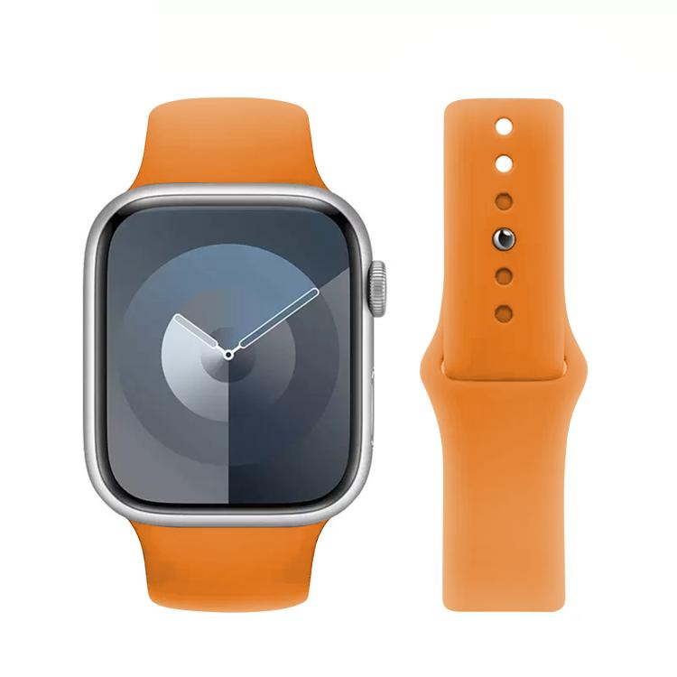 For Apple Watch 46mm / 49mm / 45mm / 44mm Kalebol Reverse Buckle Silicone Watch Band
