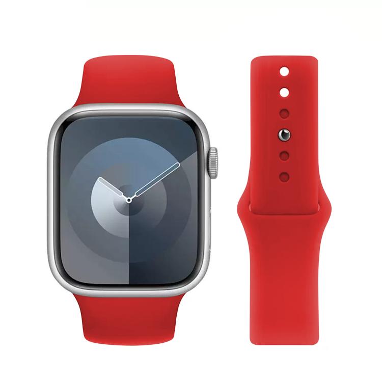For Apple Watch 46mm / 49mm / 45mm / 44mm Kalebol Reverse Buckle Silicone Watch Band