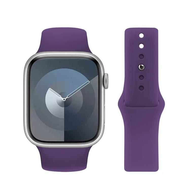 For Apple Watch 42mm / 41mm / 40mm / 38mm Kalebol Reverse Buckle Silicone Watch Band