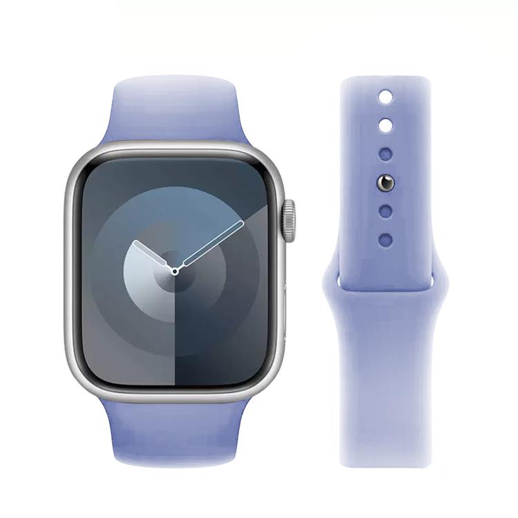 For Apple Watch 42mm / 41mm / 40mm / 38mm Kalebol Reverse Buckle Silicone Watch Band