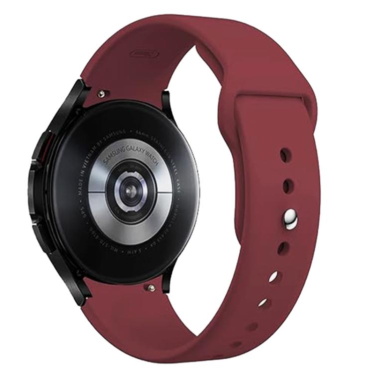 For Samsung Galaxy Watch 7 / 6 / 5 / 4 Kalebol Reverse Buckle Silicone Watch Band